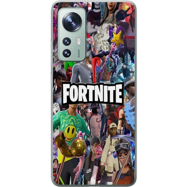 Xiaomi 12 Gjennomsiktig deksel Fortnite