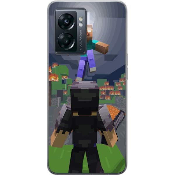 OnePlus Nord N300 Genomskinligt Skal Minecraft