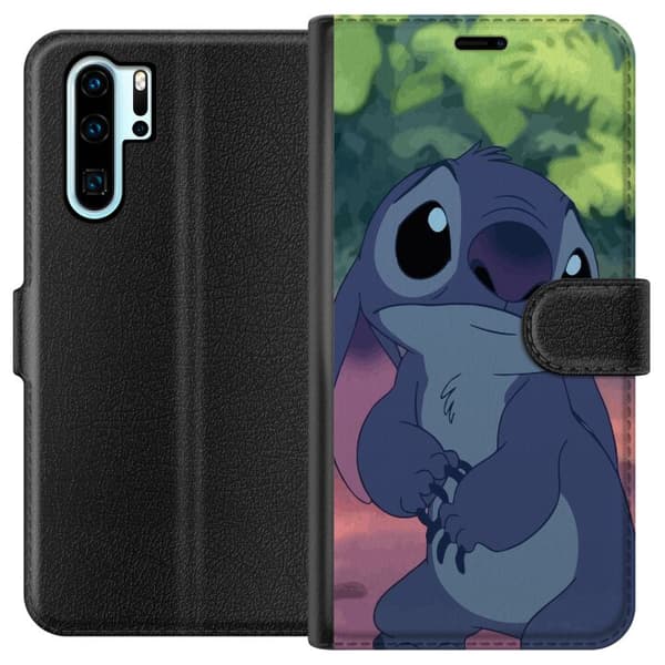 Kompatibelt Lommeboketui til Huawei P30 Pro Strikk