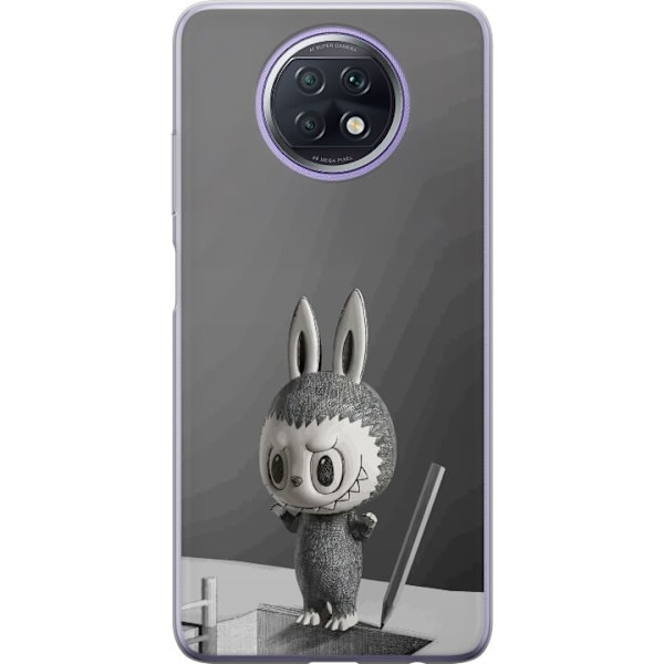 Xiaomi Redmi Note 9T Läpinäkyvä kuori Pop Mart MEGA LABUBU