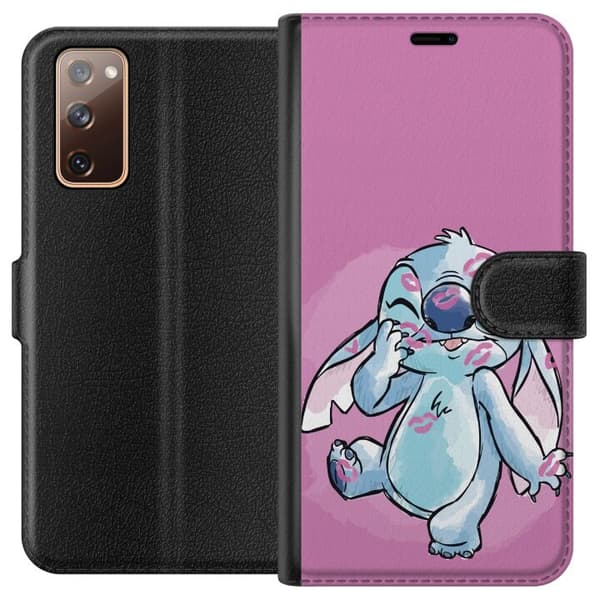 Kompatibel Tegnebogsetui til Samsung Galaxy S20 FE Stitch Puss
