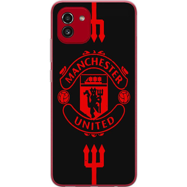 Samsung Galaxy A03 Gjennomsiktig deksel ManchesterUnited