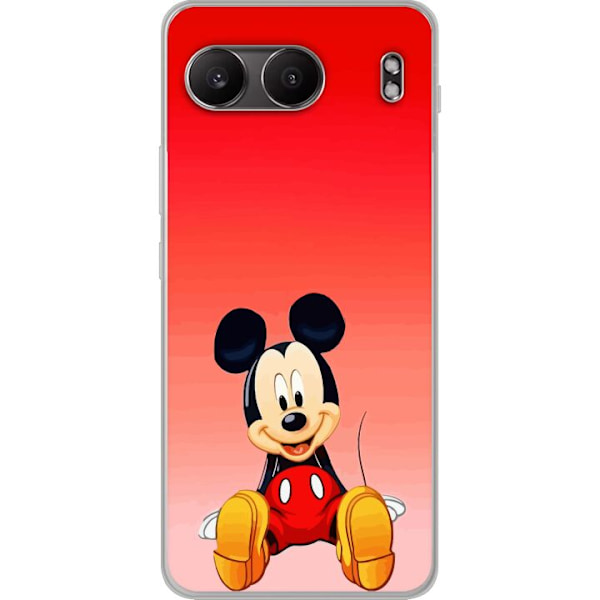 OnePlus Nord 4 Läpinäkyvä kuori Mighty Mickey