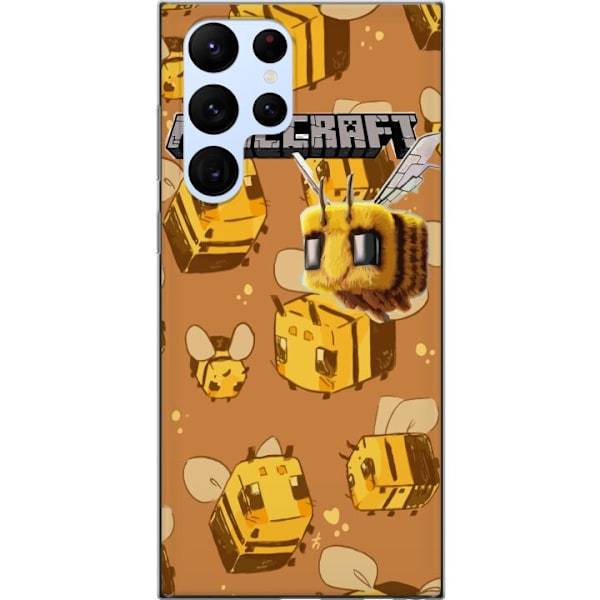 Samsung Galaxy S22 Ultra 5G Genomskinligt Skal Minecraft Bi