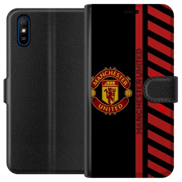 Xiaomi Redmi 9A Lommeboketui Manchester United
