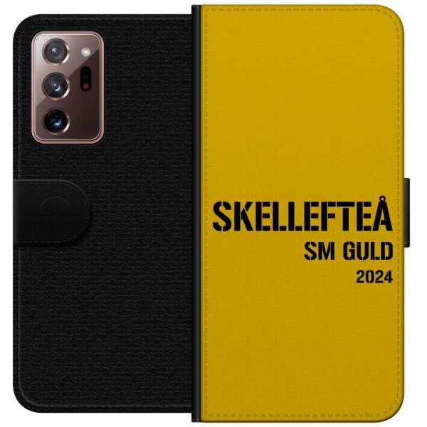 Samsung Galaxy Note20 Ultra Plånboksfodral Skellefteå SM GUL