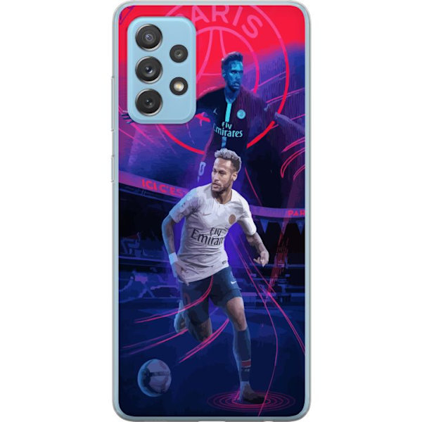 Samsung Galaxy A72 5G Läpinäkyvä kuori Neymar