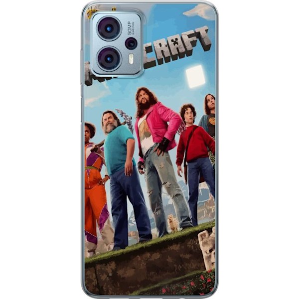 Motorola Moto G23 Genomskinligt Skal A Minecraft Movie