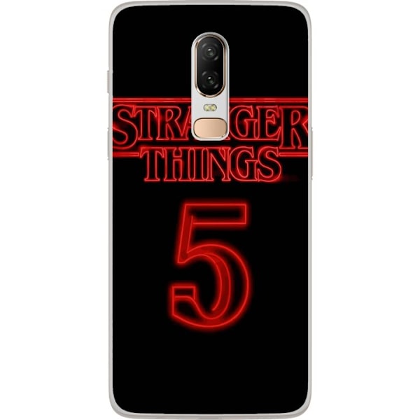 OnePlus 6 Gennemsigtig cover Fremmede Ting 5