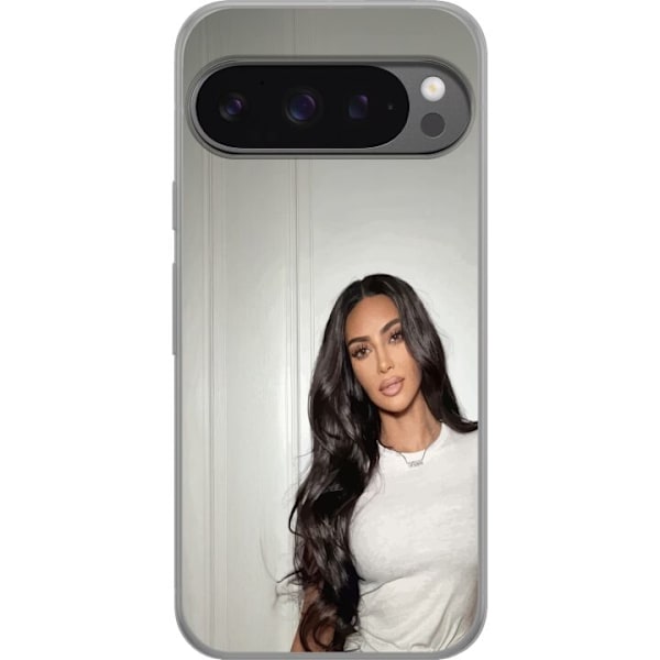 Google Pixel 9 Pro XL Genomskinligt Skal Kim Kardashian – Ic