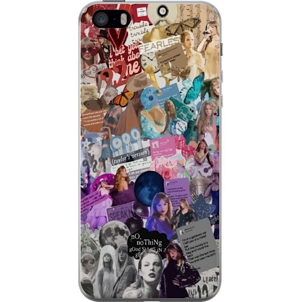 Apple iPhone 5s Läpinäkyvä kuori Taylor Swift