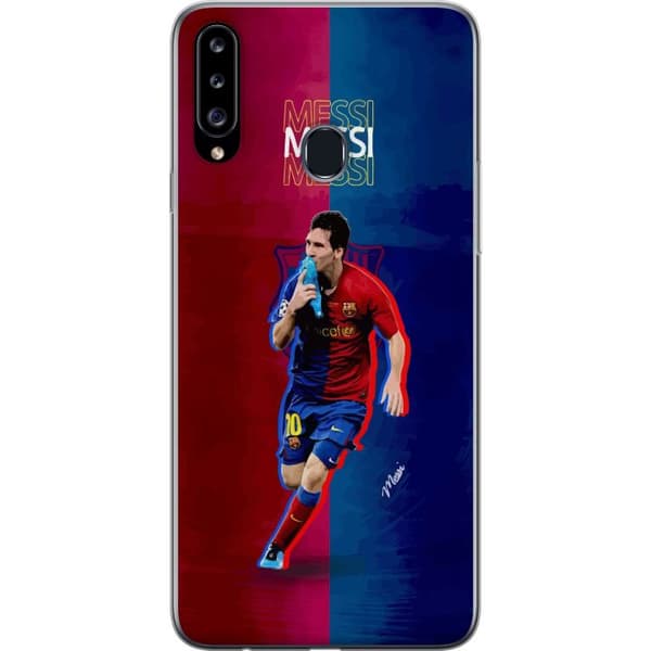 Kompatibelt Mobilskal till Samsung Galaxy A20s Messi