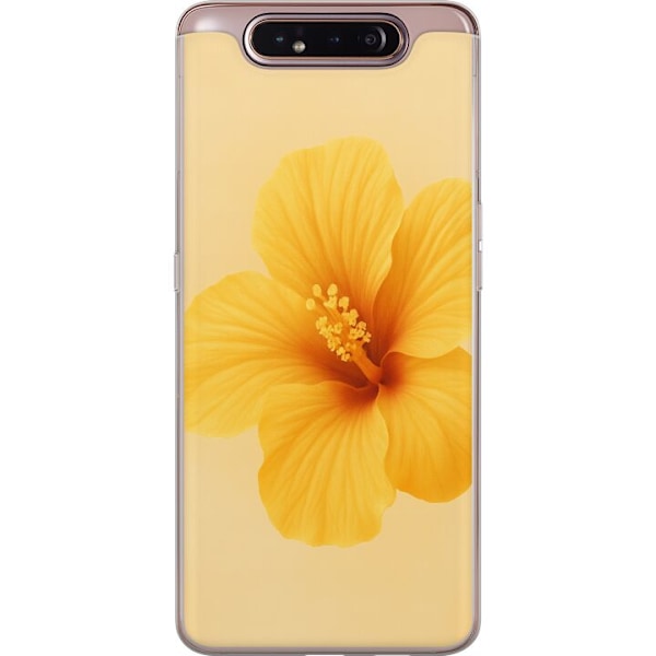 Samsung Galaxy A80 Läpinäkyvä kuori Lemon Zing