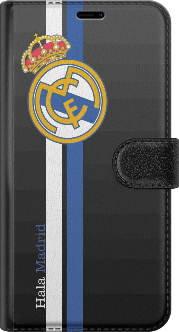 Kompatibelt Plånboksfodral till Samsung Galaxy S21 Real Madrid