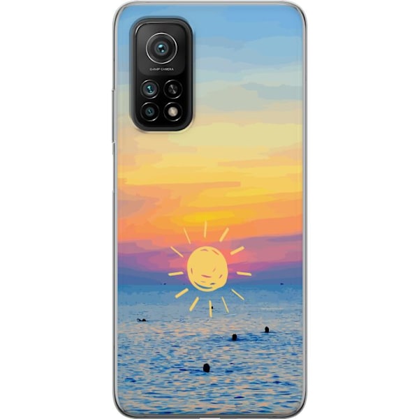 Xiaomi Mi 10T Pro 5G Gennemsigtig cover Solnedgang