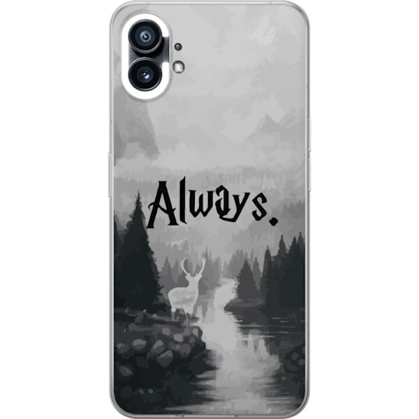 Nothing Phone (1) Gennemsigtig cover Harry Potter Altid