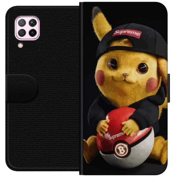 Huawei P40 lite Lompakkokotelo Pikachu Supreme