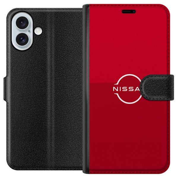 Apple iPhone 16 Plus Tegnebogsetui Nissan