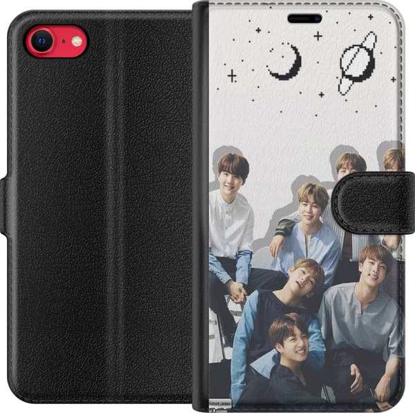 Kompatibelt Lommeboketui til Apple iPhone 8 K-POP BTS
