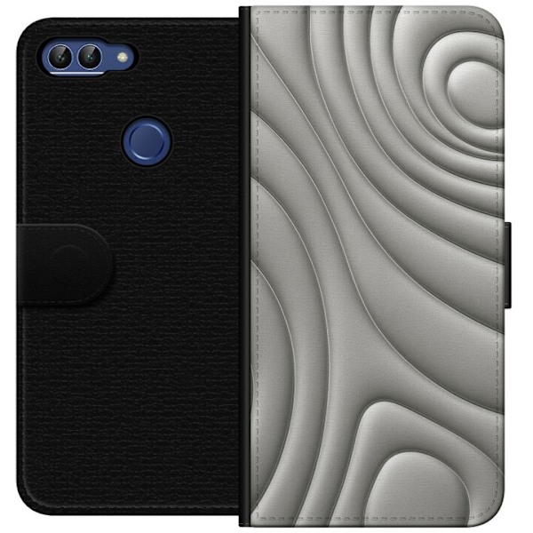 Huawei P smart Plånboksfodral Silver Waves
