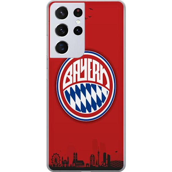 Samsung Galaxy S21 Ultra 5G Gennemsigtig cover FC Bayern Münc