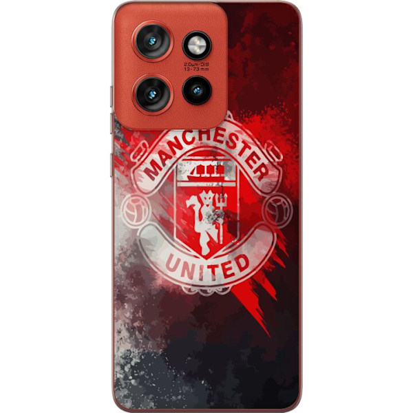 Motorola Edge 50 Neo Gjennomsiktig deksel Manchester United FC