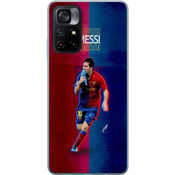 Xiaomi Poco M4 Pro 5G Gjennomsiktig deksel Messi