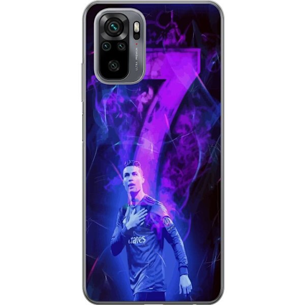 Xiaomi Redmi Note 10S Gennemsigtig cover Ronaldo 7