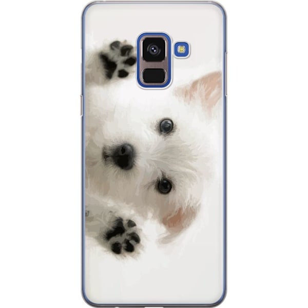 Samsung Galaxy A8 (2018) Genomskinligt Skal Hund