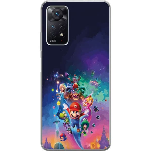 Kompatibelt Mobildeksel til Xiaomi Redmi Note 11 Pro 5G GSuper Mario flerfarget