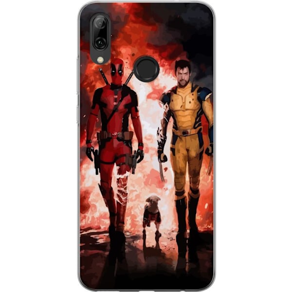 Huawei P smart 2019 Gennemsigtig cover Wolverine Deadpool