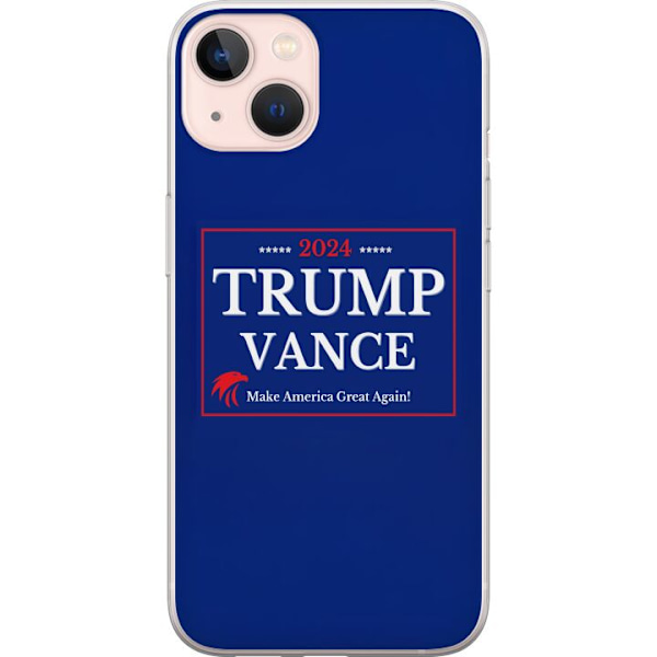 Apple iPhone 13 Gennemsigtig cover Trump | Vance 2024