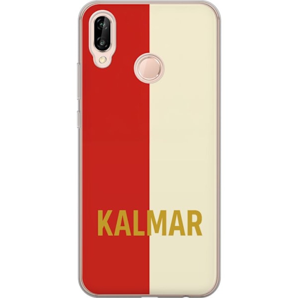 Huawei P20 lite Läpinäkyvä kuori Kalmar - jalkapallo