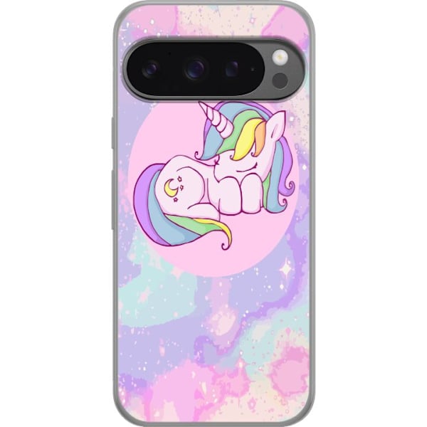 Google Pixel 9 Pro XL Gjennomsiktig deksel Unicorn