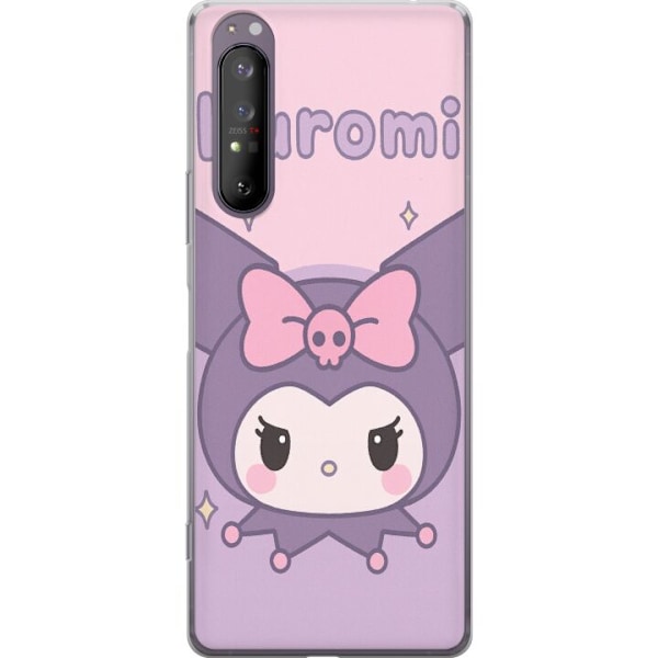 Sony Xperia 1 II Gennemsigtig cover Midnat Blomst