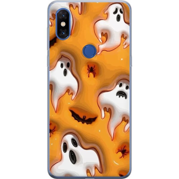 Xiaomi Mi Mix 3 Gjennomsiktig deksel Halloween 3D 2024