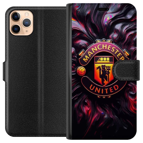 Apple iPhone 11 Pro Max Lompakkokotelo Manchester United