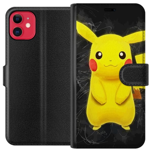 Kompatibel Tegnebogsetui til Apple iPhone 11 Pokemon
