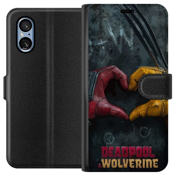 Sony Xperia 10 VI Lommeboketui Wolverine Deadpool