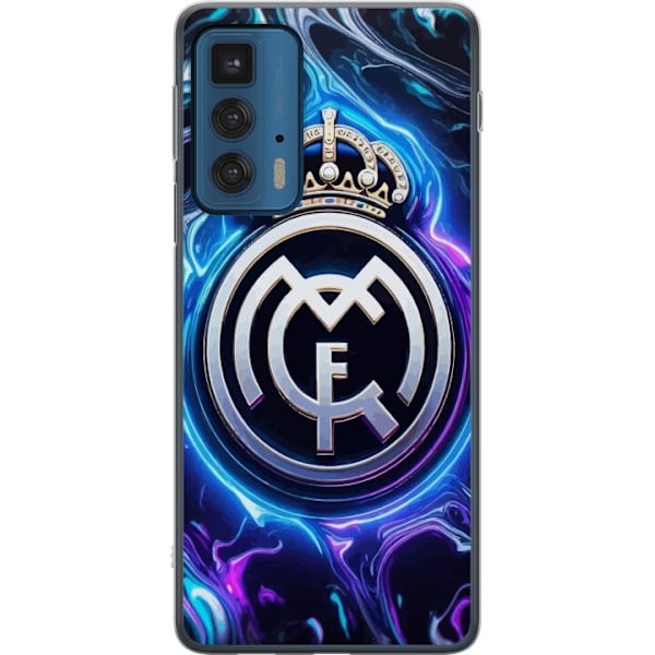 Motorola Edge 20 Pro Läpinäkyvä kuori Real Madrid