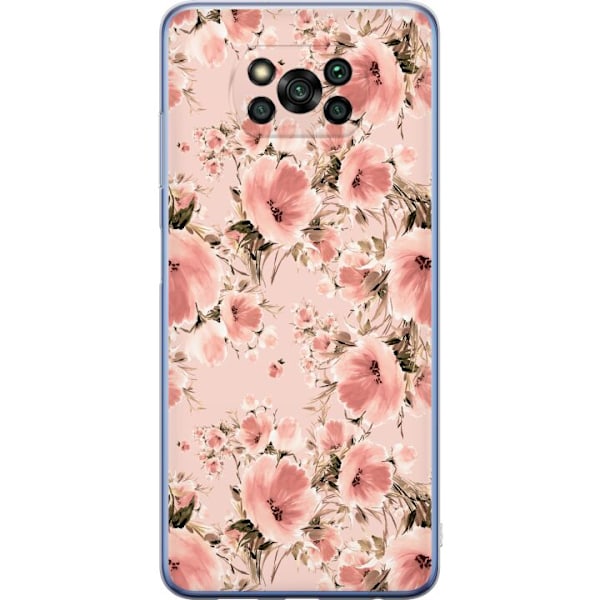 Xiaomi Poco X3 Pro Deksel / Mobildeksel - Blomster