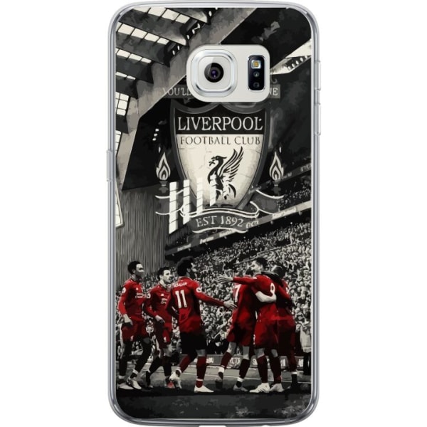 Samsung Galaxy S6 edge Läpinäkyvä kuori Liverpool