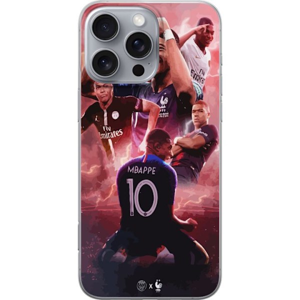 Apple iPhone 16 Pro Max Gennemsigtig cover Mbappe