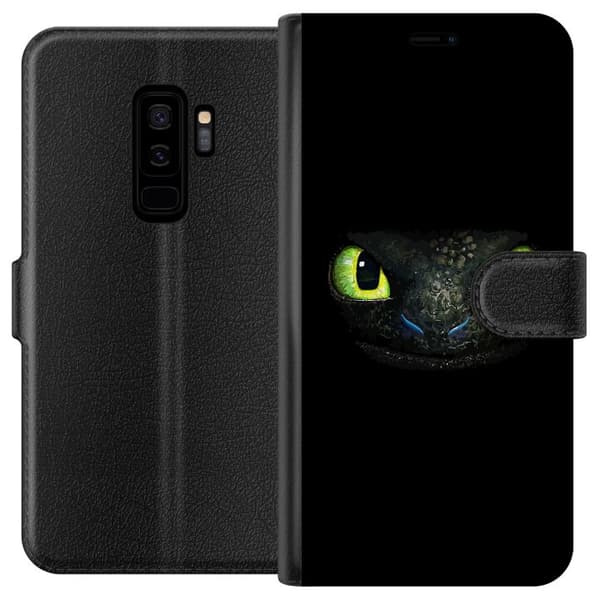 Kompatibel Tegnebogsetui til Samsung Galaxy S9+ Tandløs