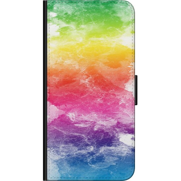 Huawei P smart 2019 Tegnebogsetui Vandfarvet Fade