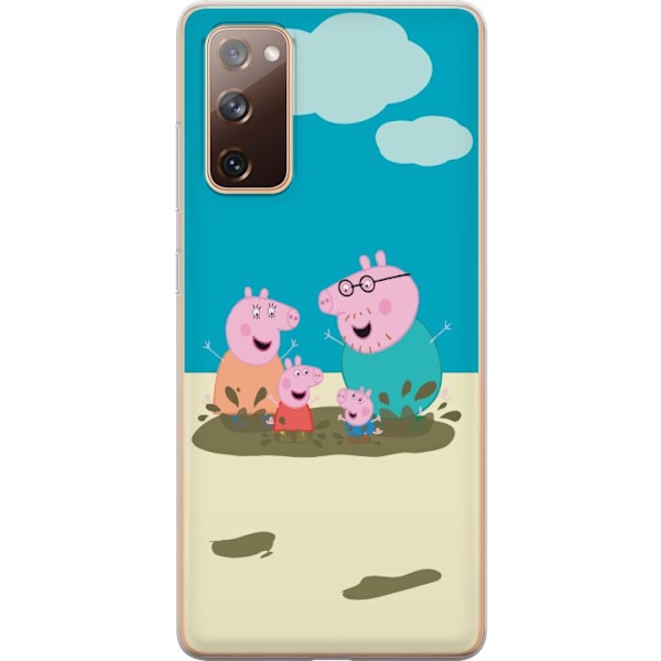 Samsung Galaxy S20 FE Gennemsigtig cover Greta Gris Familie Ge