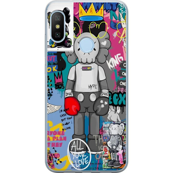 Xiaomi Mi A2 Lite Gennemsigtig cover Kunst