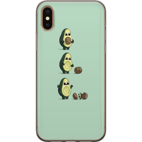 Kompatibelt Mobildeksel til Apple iPhone X Avokado