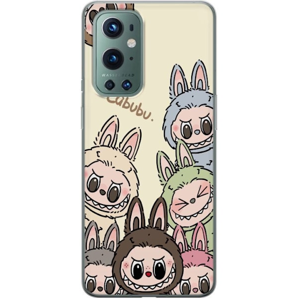 OnePlus 9 Pro Gjennomsiktig deksel Labubu Pastel Collection