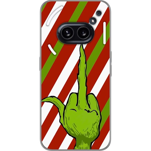 Nothing Phone (2a) Läpinäkyvä kuori Grinch